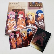 ぼっち・ざ・ろっく！ Blu-ray Amazon 限定 全巻購入特典 スクエアキャンバスアートブロマイド ポストカード セット