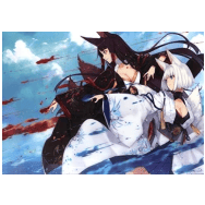 アズールレーン A3ミニクリアポスター 赤城＆加賀