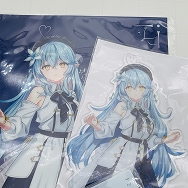 ホロライブ hololive Blue Journey 水たまり アクリルスタンド A3クリアポスター 雪花ラミィ 2種セット