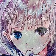 BLUE REFLECTION 幻に舞う少女の剣 白井日菜子 等身大 リバーシブル 布 ポスター