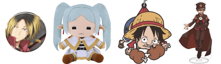 キャラクタータオルと一緒にアニメグッズのまとめ売りも大歓迎!