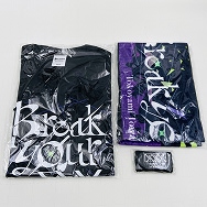 常闇トワ 1st ソロ ライブ Break your ××× リストバンド Tシャツ マフラータオル 3種セット