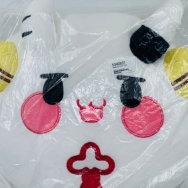 ホロライブ 百鬼あやめ 100万人記念 ぽよ余ぬいぐるみクッション