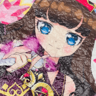 プリズムストーンショップ限定 ジャンボクッション あろま みかん