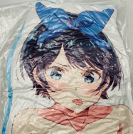 彼女、お借りします 第二弾 A賞 BIGダイカットクッション 等身大 更科瑠夏