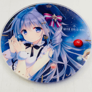 C95 館川まこ 壁掛け時計 アクリル ちかちゃん