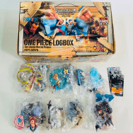 ワンピース インペルダウン篇 LOGBOX ログボックス ジオラマフィギュア 1BOX 6個セット ルフィ イワンコフ 他