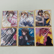 冴えない彼女の育てかた♭ 限定特典 アナザーイラストレーター ミニ色紙 2個セット 6種 12枚セット