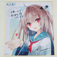 My Dear Moments Original Soundtrack 購入特典 ゆさの 描き下ろし 複製色紙