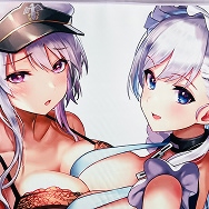 アズールレーン メモリアル ベルファスト & エンタープライズ B2Wスエード タペストリー