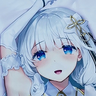 アズールレーン イラストリアスちゃん μ兵装 抱き枕カバー