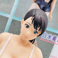 クイーンズブレイド 美しき闘士たち 1/7 武器屋カトレア 白水着ver.