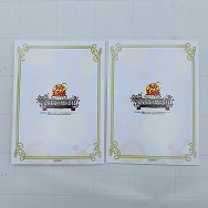 テニスの王子様 もっと学園祭の王子様 アニメイト予約特典 メッセージカード 跡部景吾 忍足侑士 2種セット