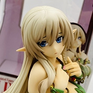 クイーンズブレイド 美しき闘士たち 1/6 アレイン 水着で完全敗北 やわらかフィギュア