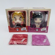 鬼滅の刃 るかっぷ 煉獄杏寿郎&栗花落カナヲ セット 限定特典 座布団付き