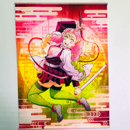 鬼滅の刃 刀鍛冶の里編 ティザービジュアル 甘露寺蜜璃 B2タペストリー