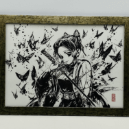 鬼滅の刃 墨絵コレクション 第二弾 胡蝶しのぶ