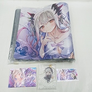 周防パトラ 誕生日記念グッズ おっきなラバーマット アクリルキーホルダー ステッカー 直筆サイン入りポストカード セット