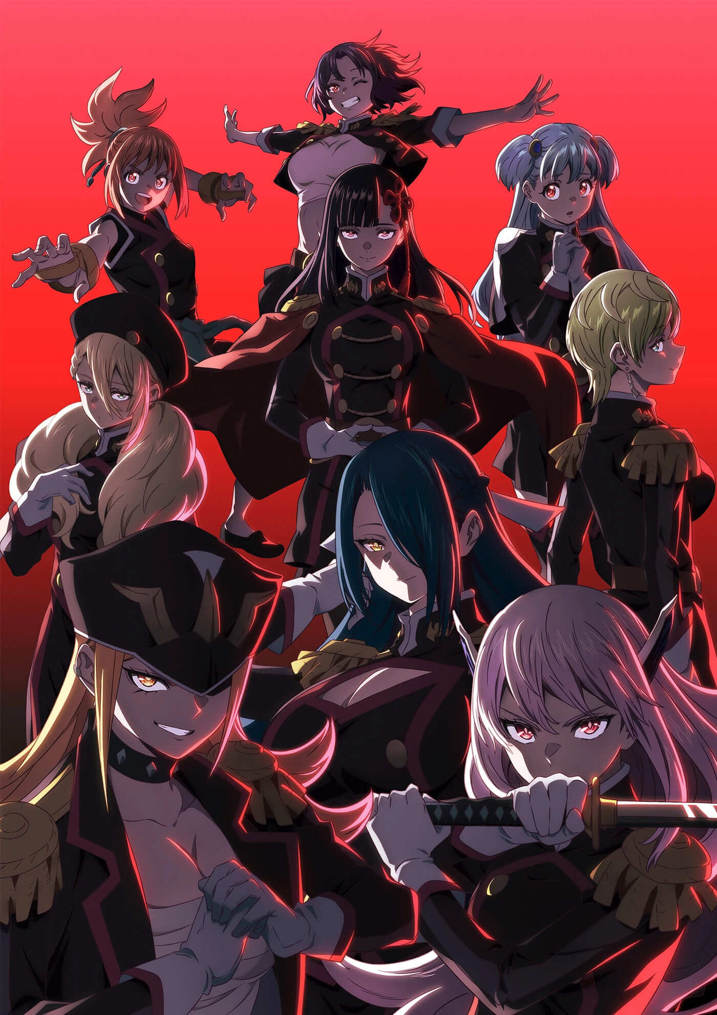 魔都精兵のスレイブ2のメインビジュアル