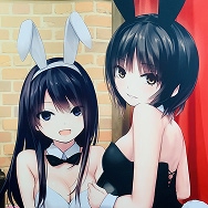 珈琲貴族 神絵祭 2019 Bunny presso 青山澄香 白峰莉花 B0タペストリー