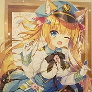 あめとゆき オリジナル 春のおおかみ鉄道 B2タペストリー