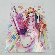 To LOVEる 15周年記念 原画展 A3クリアポスター 金色の闇 ヤミ ナース