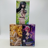 GLITTER & GLAMOURS To Loveる とらぶる ダークネス 古手川唯 金色の闇 ナナ・アスタ・デビルーク 3種セット