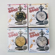 夏目友人帳 懐中時計 ニャンコ先生 全4種セット
