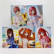 五等分の花嫁∽ 中野一花 二乃 三玖 四葉 五月 5種セット