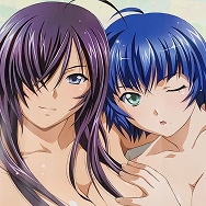 一騎当千 XTREME XECUTOR 第壱巻 特典 呂蒙子明 & 関羽雲長 B3セクシーお風呂ポスター