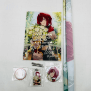 アンジュ・カトリーナ 誕生日2021 グッズ タペストリー アクリルフレームキーホルダー 缶バッジ 5点セット