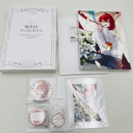 アンジュ・カトリーナ 誕生日 2023 グッズ 缶バッジ キャンバスパネル ブロマイド付きアクリルフレーム 他 5点セット