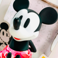 ディズニー Disney ミッキー MICKEY THE TRUE ORIGINAL VCD BAPE(R) MICKEY MOUSE