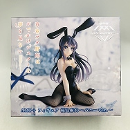 AMP+ フィギュア 青春ブタ野郎はおでかけシスターの夢を見ない 桜島麻衣  バニー ver