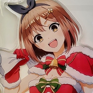 ライザのアトリエ ライザ 描き下ろし特大アクリルスタンド サンタ服