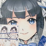 ダンジョンに出会いを求めるのは間違っているだろうか ヘスティア 抱き枕カバー 紐付き