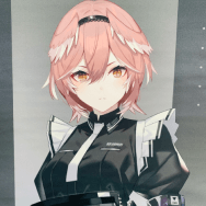 ホロライブ 秘密結社holoX 鷹嶺ルイ 等身タペストリー タクティカルメイドver.