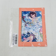 活動5周年記念 直筆サイン 箔押し複製メッセージ入り ポストカード AZKi