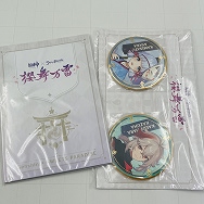 原神×SWEETS PARADISE 櫻舞万雷 ポストカード 缶バッジ 2種セット