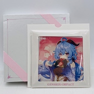 食玩 原神 GODIVA 中国限定 キャラクター色紙 甘雨