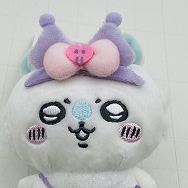 ちいかわ×サンリオキャラクターズ KUマスコットHモモンガ マスコットホルダー モモンガ クロミ