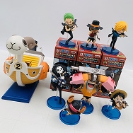 ワンピース ミニメリー号 ATTACK 8種セット
