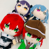 ココぎゅっと ぬいぐるみ vol.1 メイドVer. Vol.1 Vol.2  あおぎり高校 石狩あかり エトラ 春雨麗女 4種セット