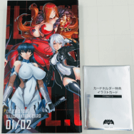 対魔忍 イラストカードホルダー vol.01/02 + 特典イラストカード アサギ＆さくら
