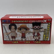 ワールドコレクタブルフィギュア 東京タワー LIMITED ポートガス・D・エース モンキー・D・ルフィ サボ