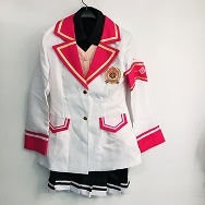 コスプレ衣装 Vtuber にじさんじ 周央サンゴ風 ウィッグ付き 女性Mサイズ相当