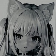 肉感少女 1/4 たくし上げ猫娘 ミヌエッタ
