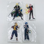 SHOW BY ROCK!! キャラアクリルフィギュア ミディコレver. ヤス ハッチン ジョウ 双循 DOKONJOFINGER 4人セット