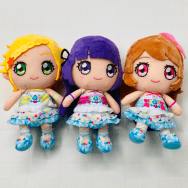 アイカツ! シリーズ ユニット Chibiぬいぐるみ 3体セット ルミナスver.
