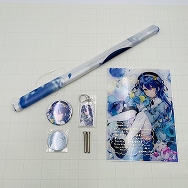 VTuber にじさんじ 天宮こころ 誕生日グッズ 2021 アクリルパネル B2タペストリー 缶バッジ 他 5点セット